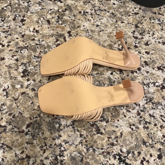 Cape Robbin Mexmon High Heels: Strappy Shoes Heels with Square Open Toe - Picture 4 of 9